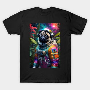 Star Gazing Puggy T-Shirt